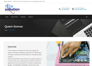 sites tech sollution quem somos